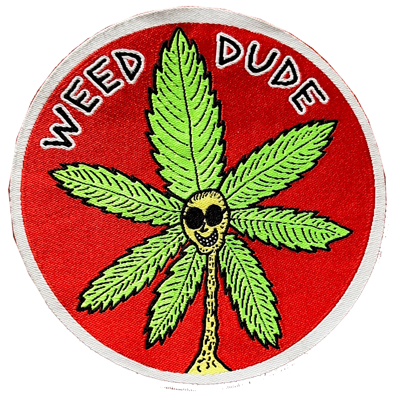 Weed Dude Sticker